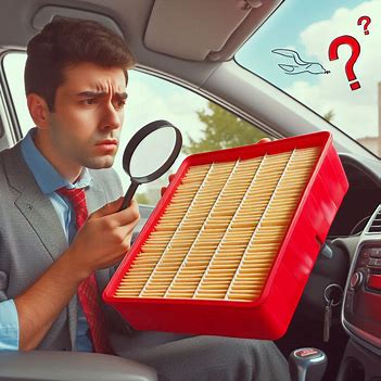 "What are the signs that my car's air filter needs to be replaced?"